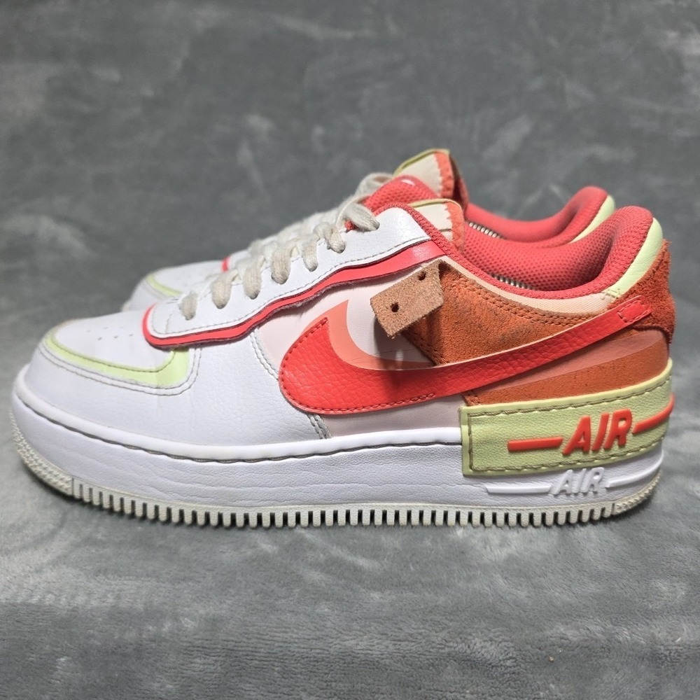 Size 8.5 - Nike Air Force 1 Shadow White Magic Ember W - Picture 3 of 8